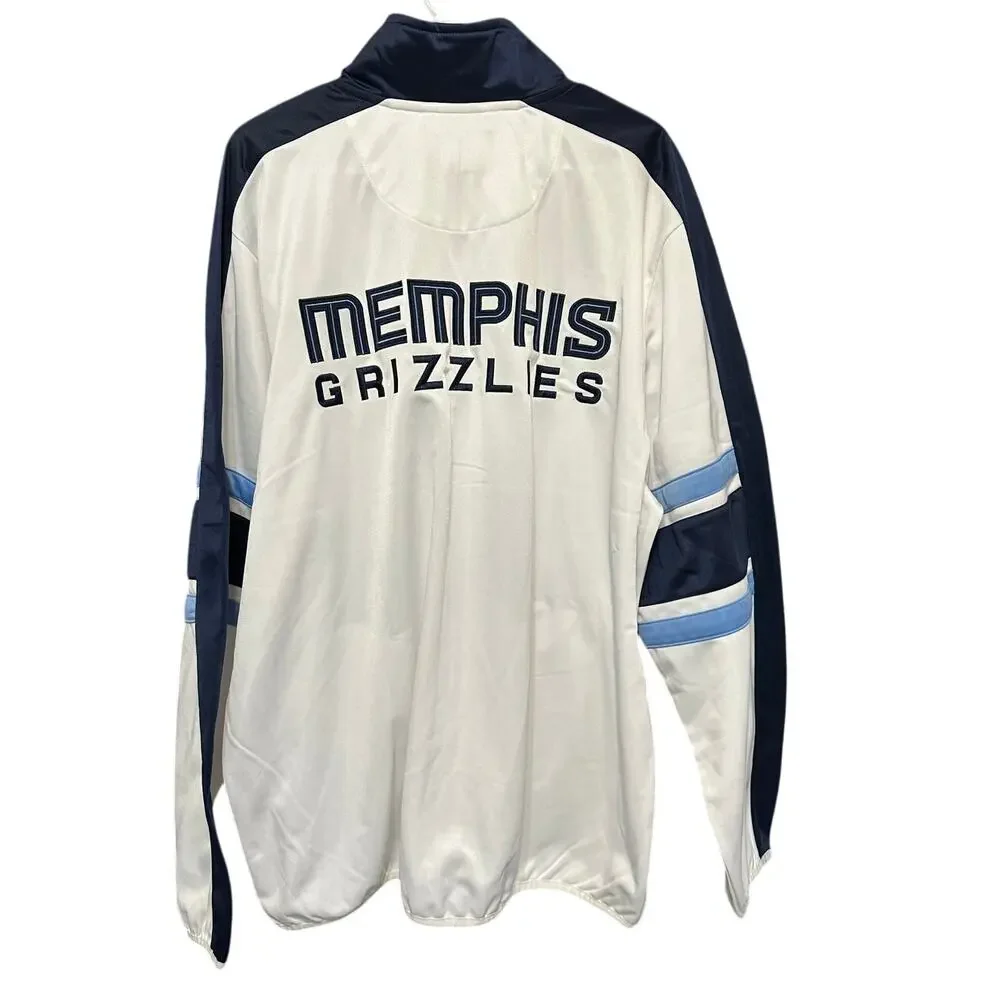 Memphis Grizzlies NBA Jacket G-III Sports Warm Up Track Zip Men's XXL‎